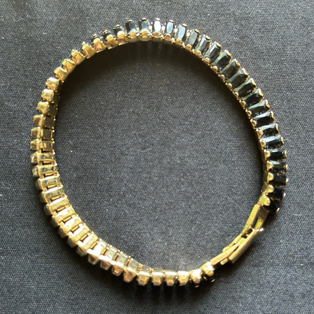 Black and Gold Bracelet